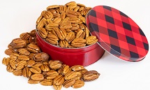 1 LB. HALVES IN DECORATIVE TIN